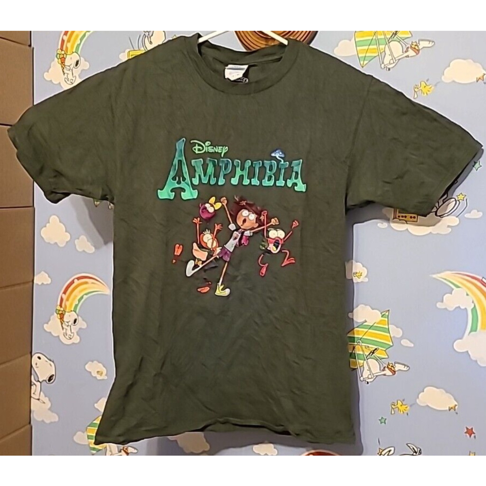 Disney Amphibia TShirt Adult Size Small Green Disney Channel